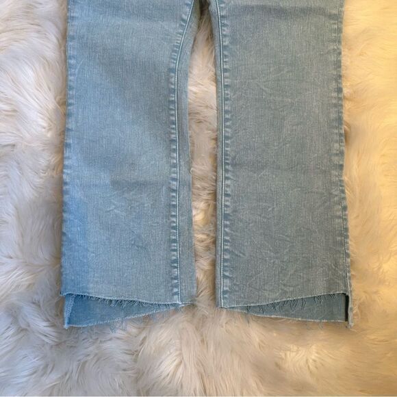 Mother The Insider Crop Step Fray Jeans - Picture 6 of 13
